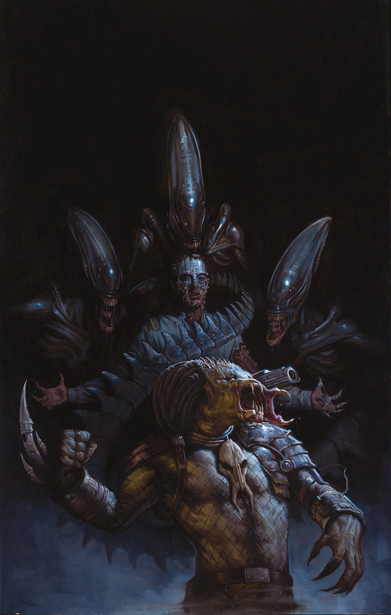 Illustration for article titled Cover Reveal: The dark splendor of the new Alien universe comics